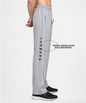 Men’s Imported NS Terry Lycra Track Pants (180 GSM) – Straight Fit with Side Piping