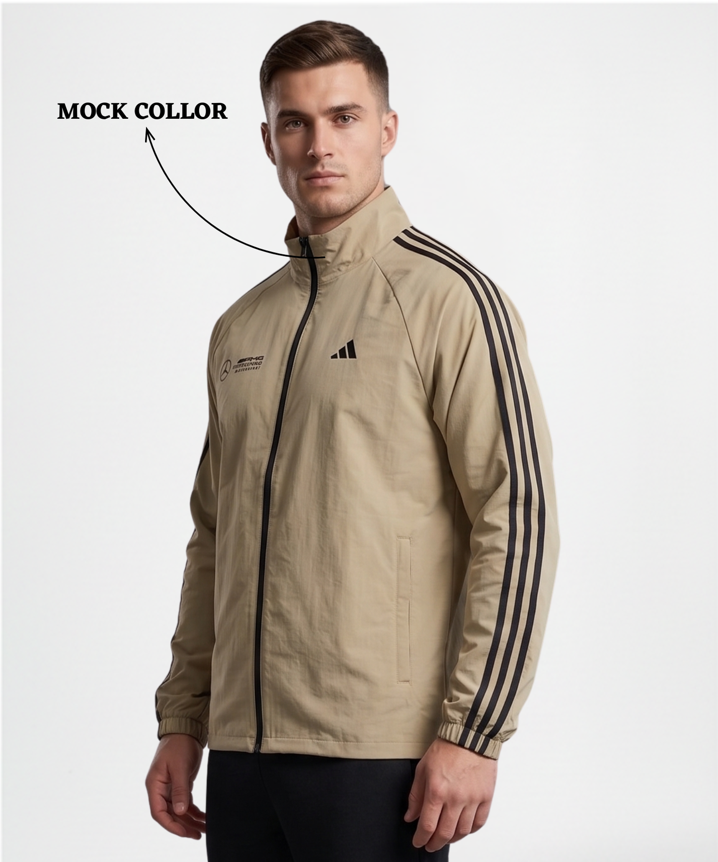 Men's Premium Imported Nylon crush  Lycra Sports Jacket | Without Inner Fabric