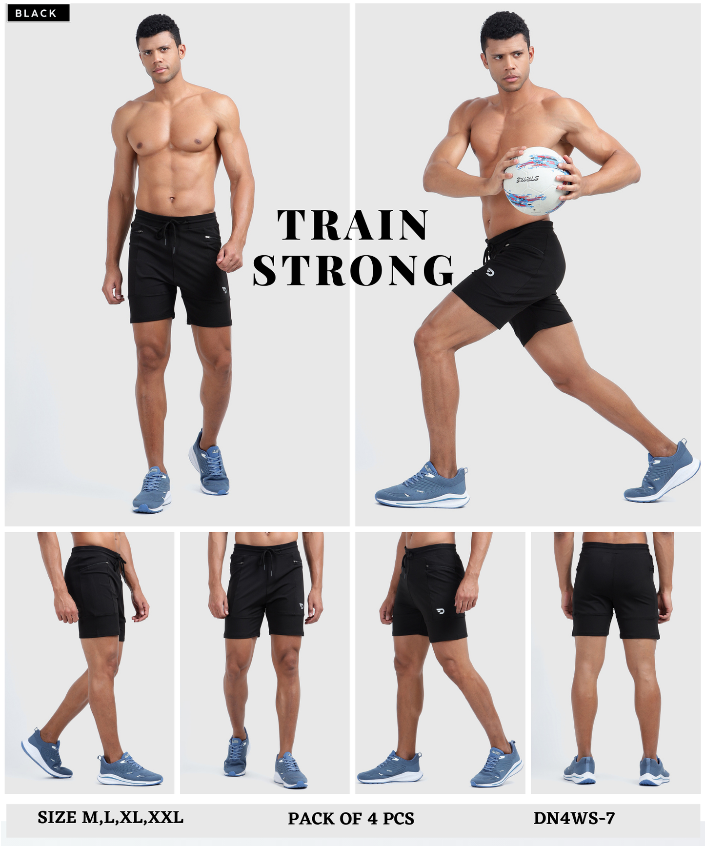 4way Taiwan Lycra HalfPant - B2BZONE