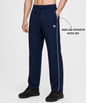 Men’s Imported NS Terry Lycra Track Pants (180 GSM) – Straight Fit with Side Piping