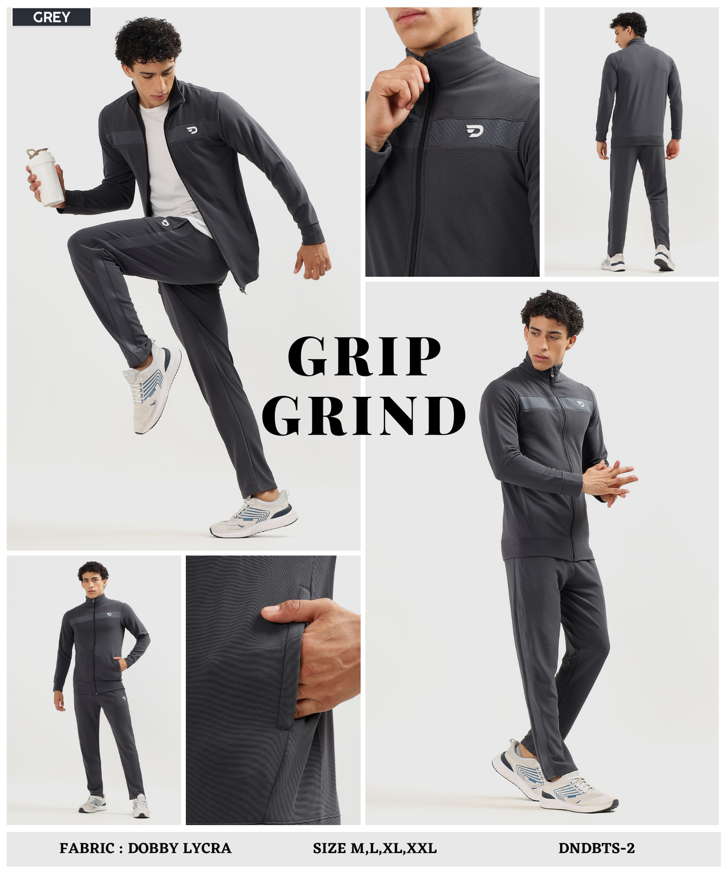 AirFlex Tracksuit -  Imported Dobby Lycra  (GSM 290)