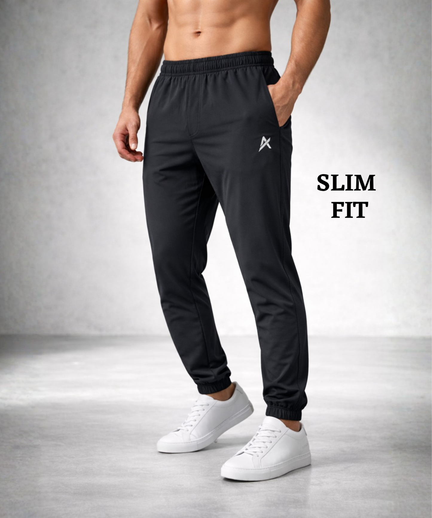 Imported Ns Parachute Lycra Trackpant (12% Lycra 130 GSM) | Athvix Active wear by Denmonk