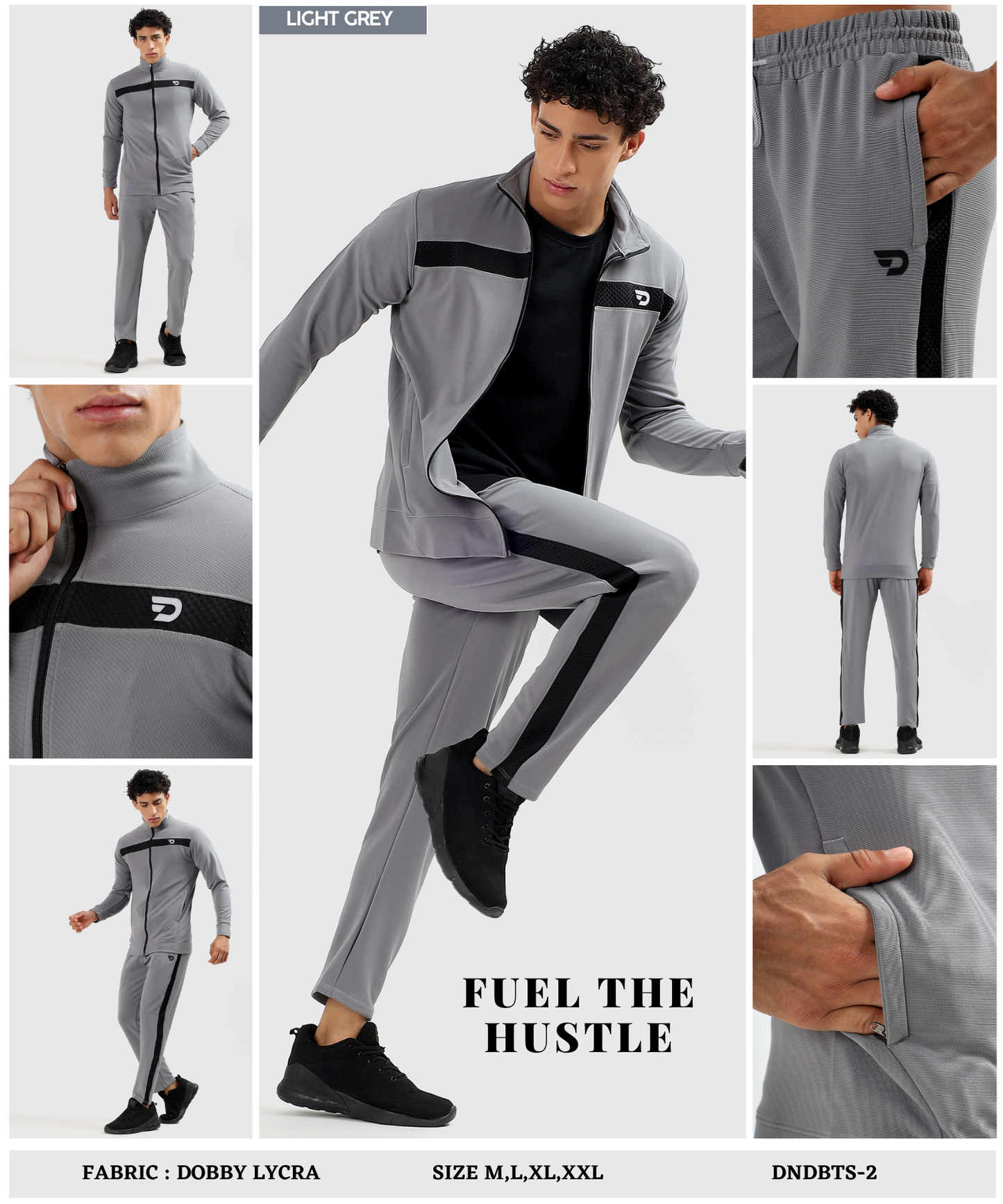 AirFlex Tracksuit -  Imported Dobby Lycra  (GSM 290)