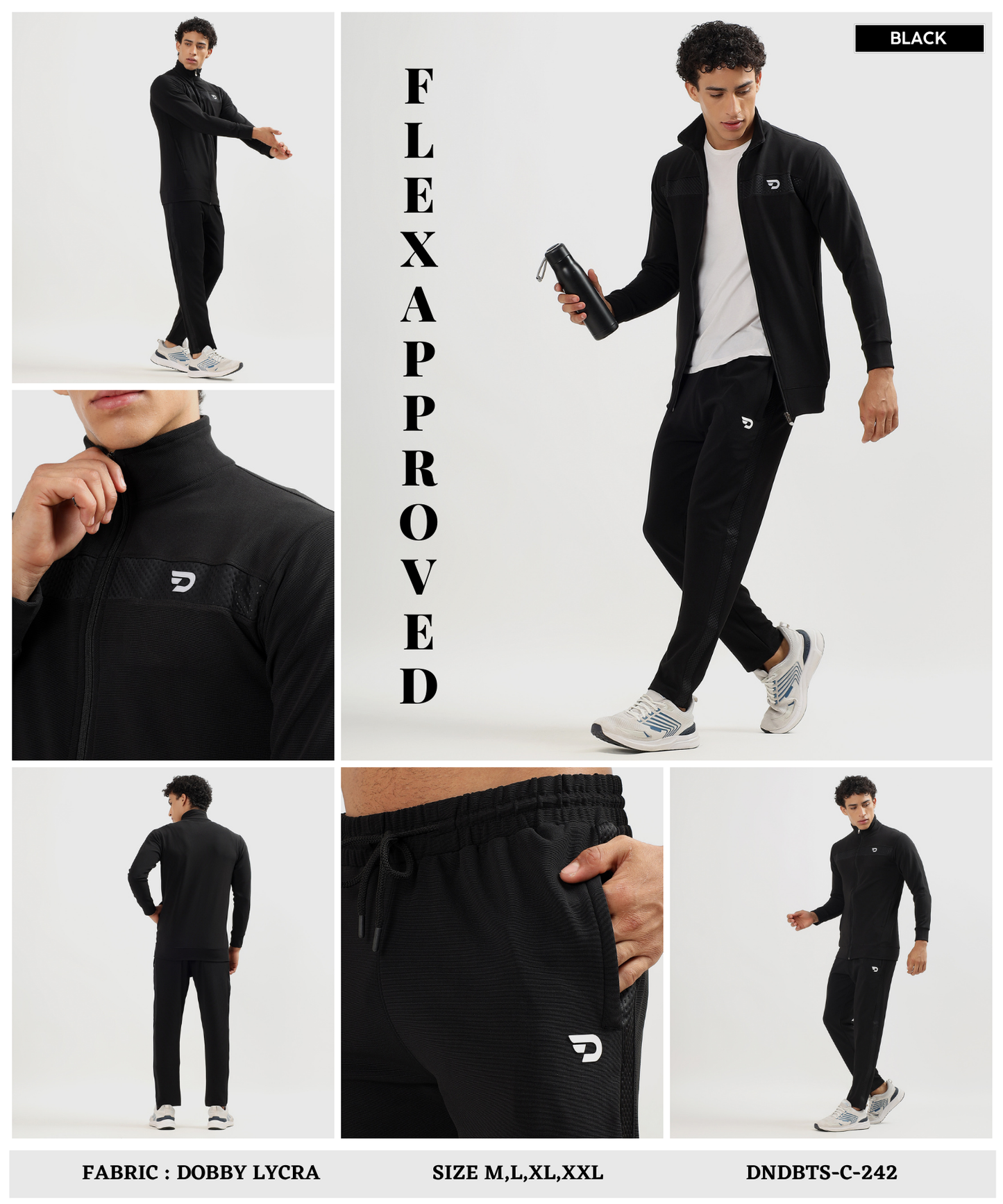 AirFlex Tracksuit -  Imported Dobby Lycra  (GSM 290)