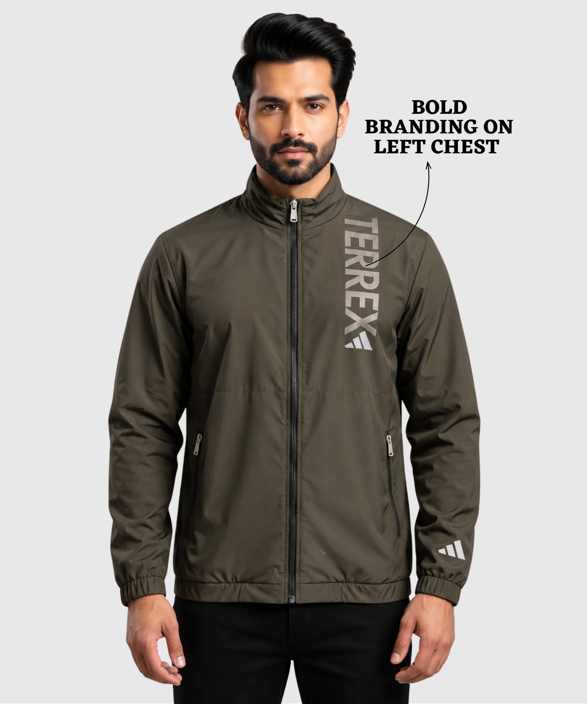 Imported Premium Feather Touch Windcheater Jackets With Inner Linning | 350 gsm | Regular Fit