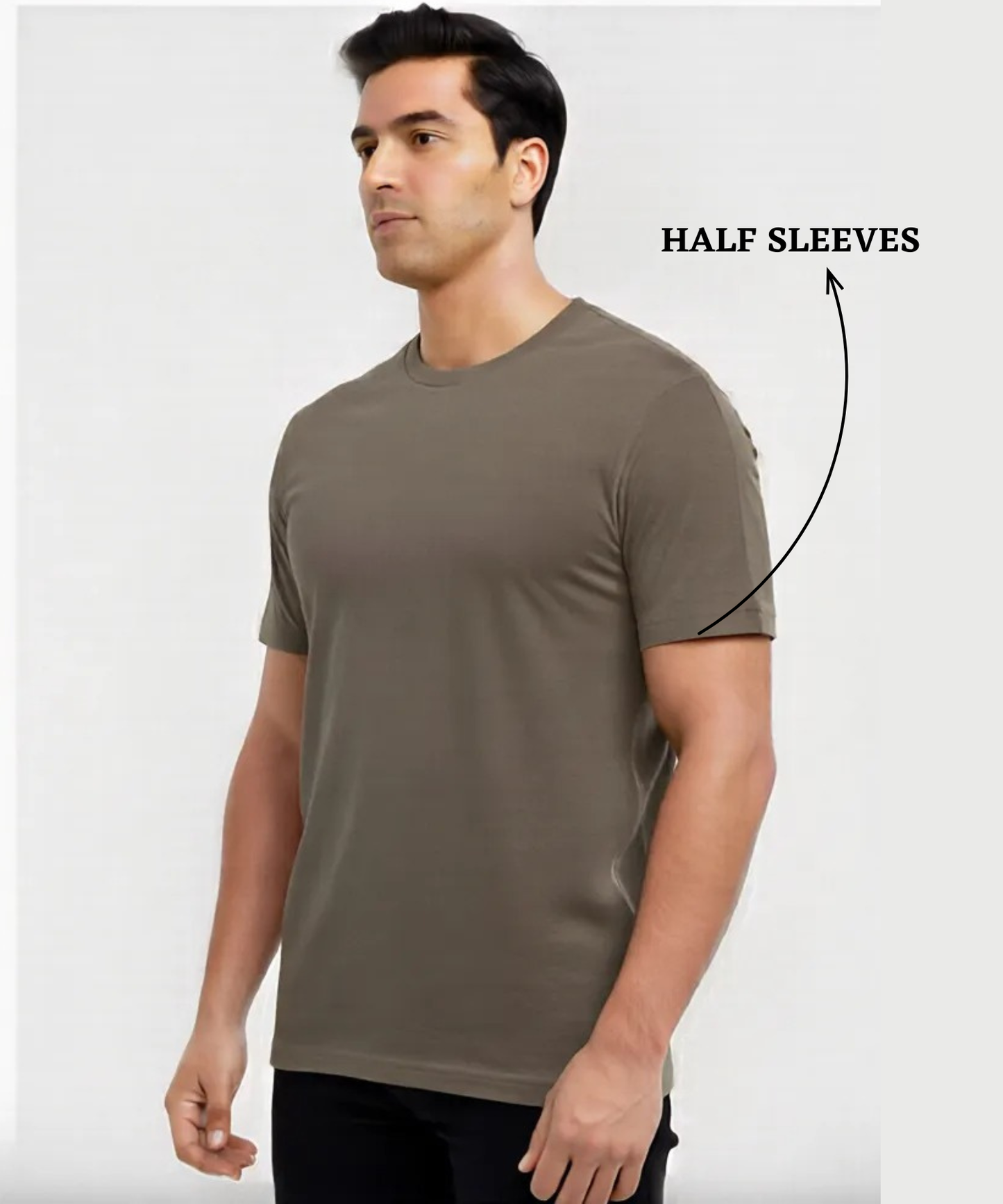 Premium Quality 100% Cotton Lycra T-Shirts (GSM 220)
