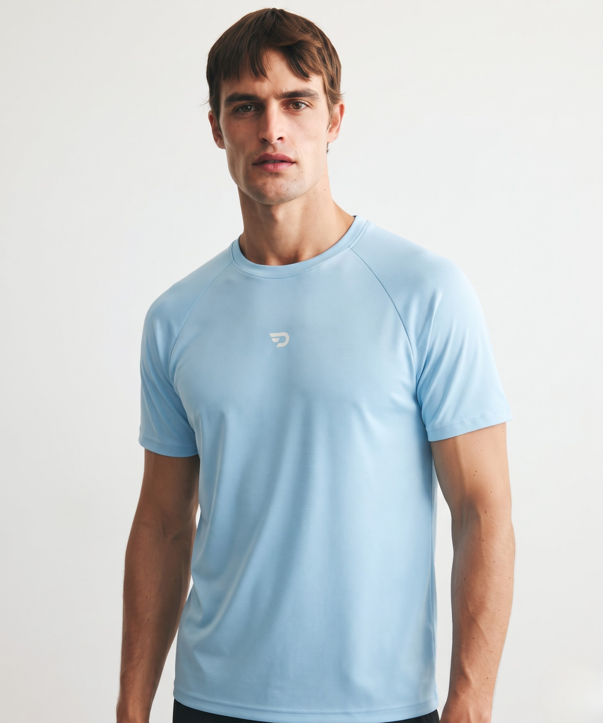 Denmonk Men's Imported Micro Aero Knit Reglan Half Sleeve T-Shirt | 180 GSM | Regular Fit