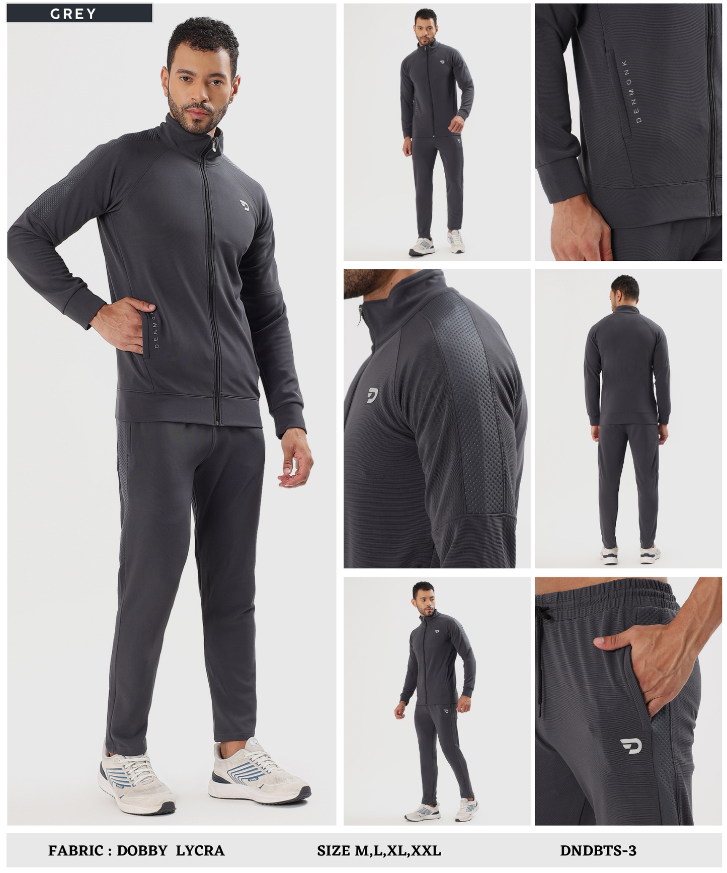 All-Weather Tracksuit - Imported Dobby Lycra (GSM 290)