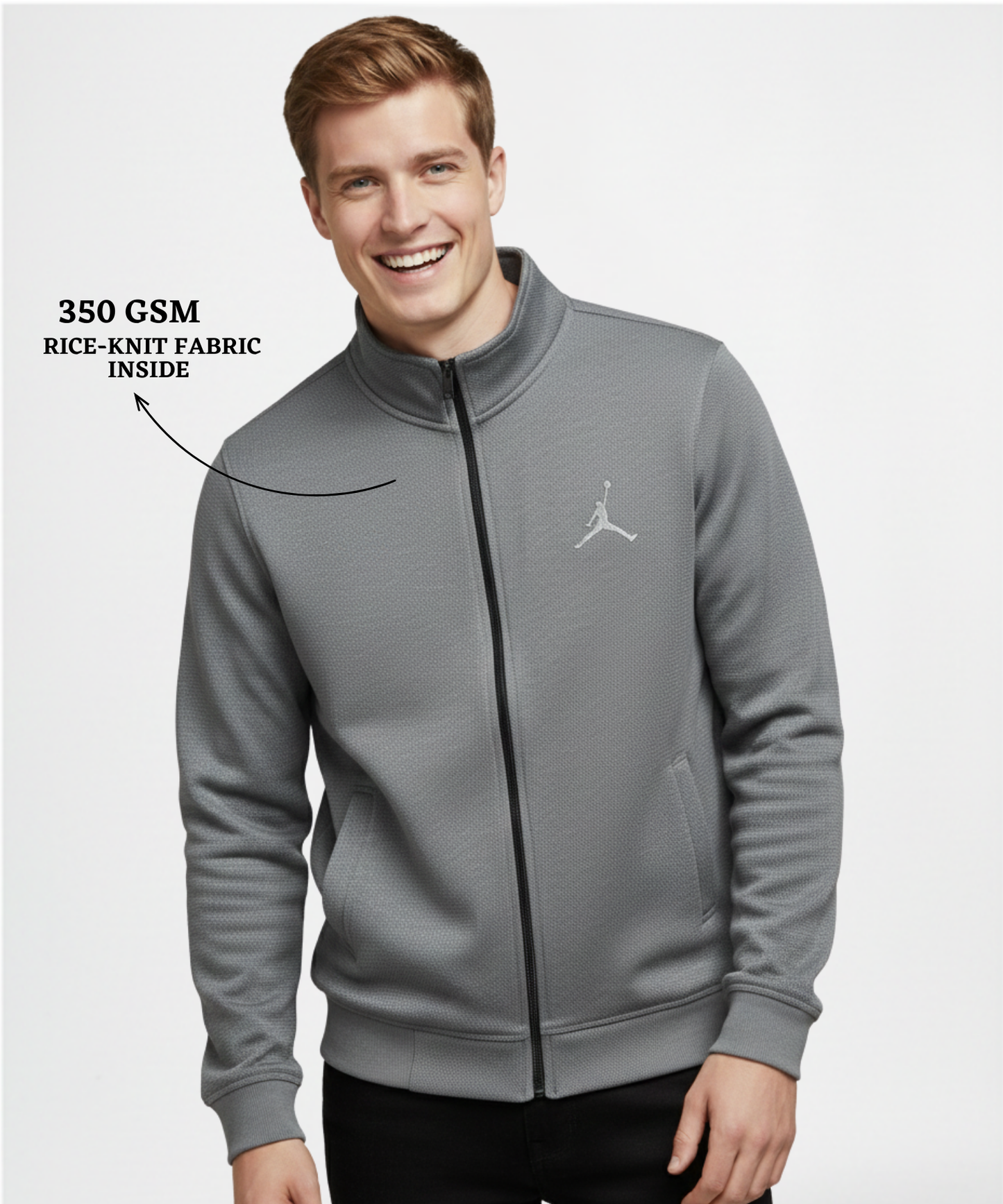 Imported Cotton Matty FleeceLycra Jacket GSM-350