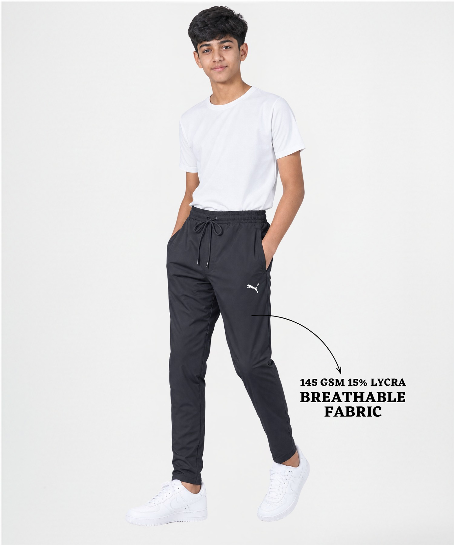Imported Ns Parachute Lycra Kids Lower (15% Lycra 145 GSM)