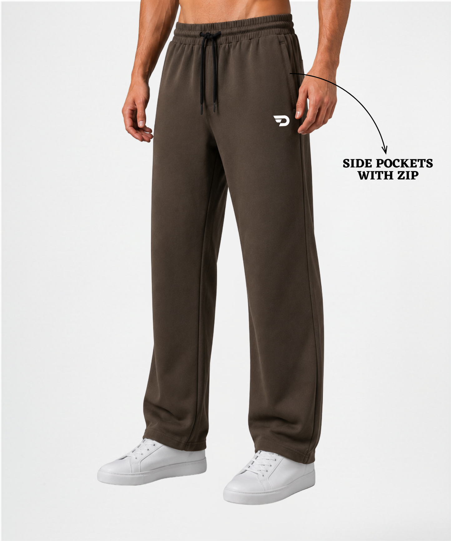 Imported Ns Terry Lycra Straight Fit Trackpant (GSM 180-190)|DOD