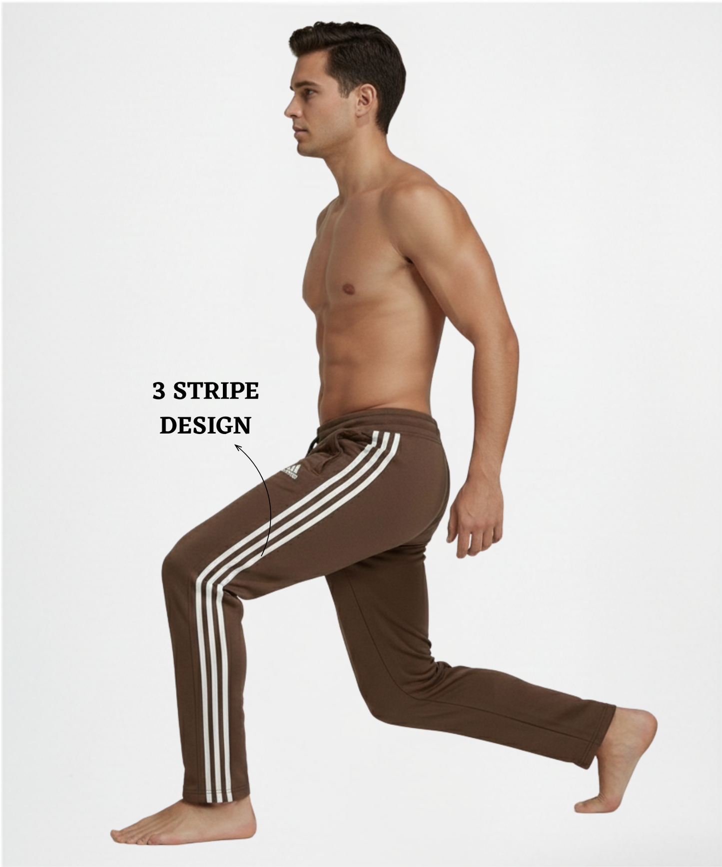 Premium Quality 100% Cotton Lycra Trackpant (GSM 250)