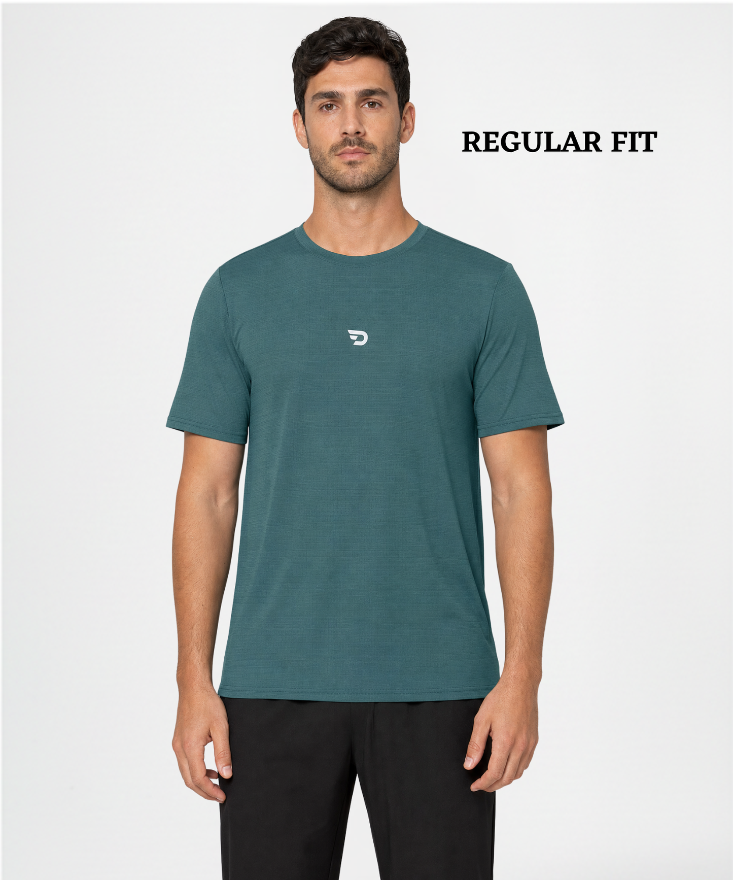 Men’s Imported Mesh Jacquard Lycra T-Shirt | 180 GSM | Regular Fit