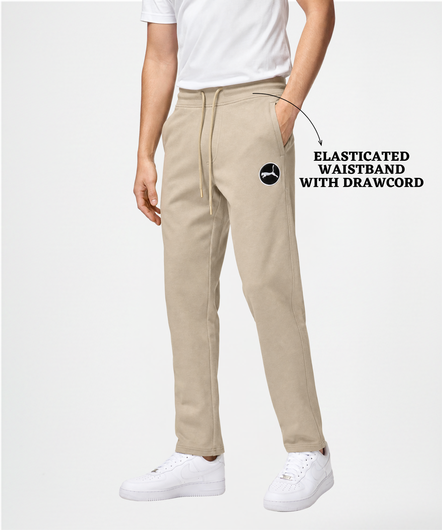 Men's Premium Quality 100% Cotton Trackpant (GSM 250) | Slim Fit