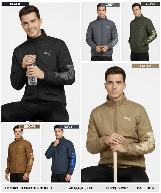 Imported Premium Feather touch Waterproof Windcheater (GSM 350) | Rice-knit fabric inside