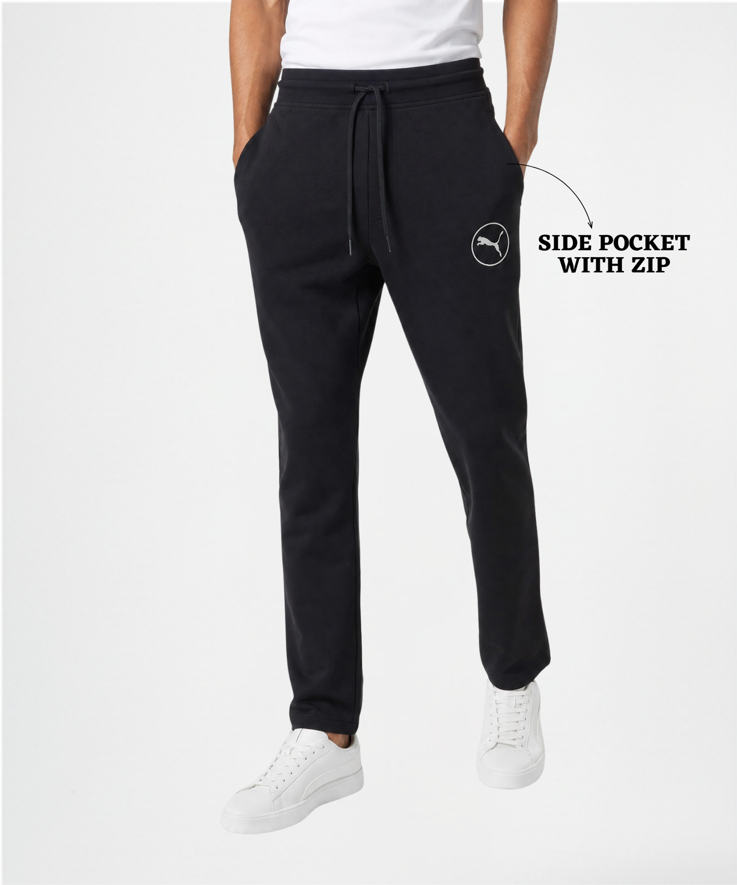 Men's Premium Quality 100% Cotton Trackpant (GSM 250) | Slim Fit