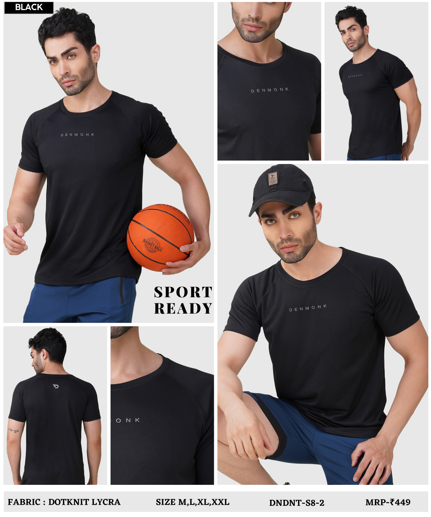 Dotknit Lycra T-Shirts