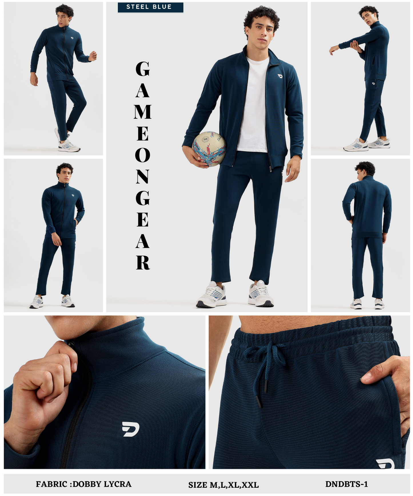 ProMotion Tracksuit – Imported Dobby Lycra | GSM 290