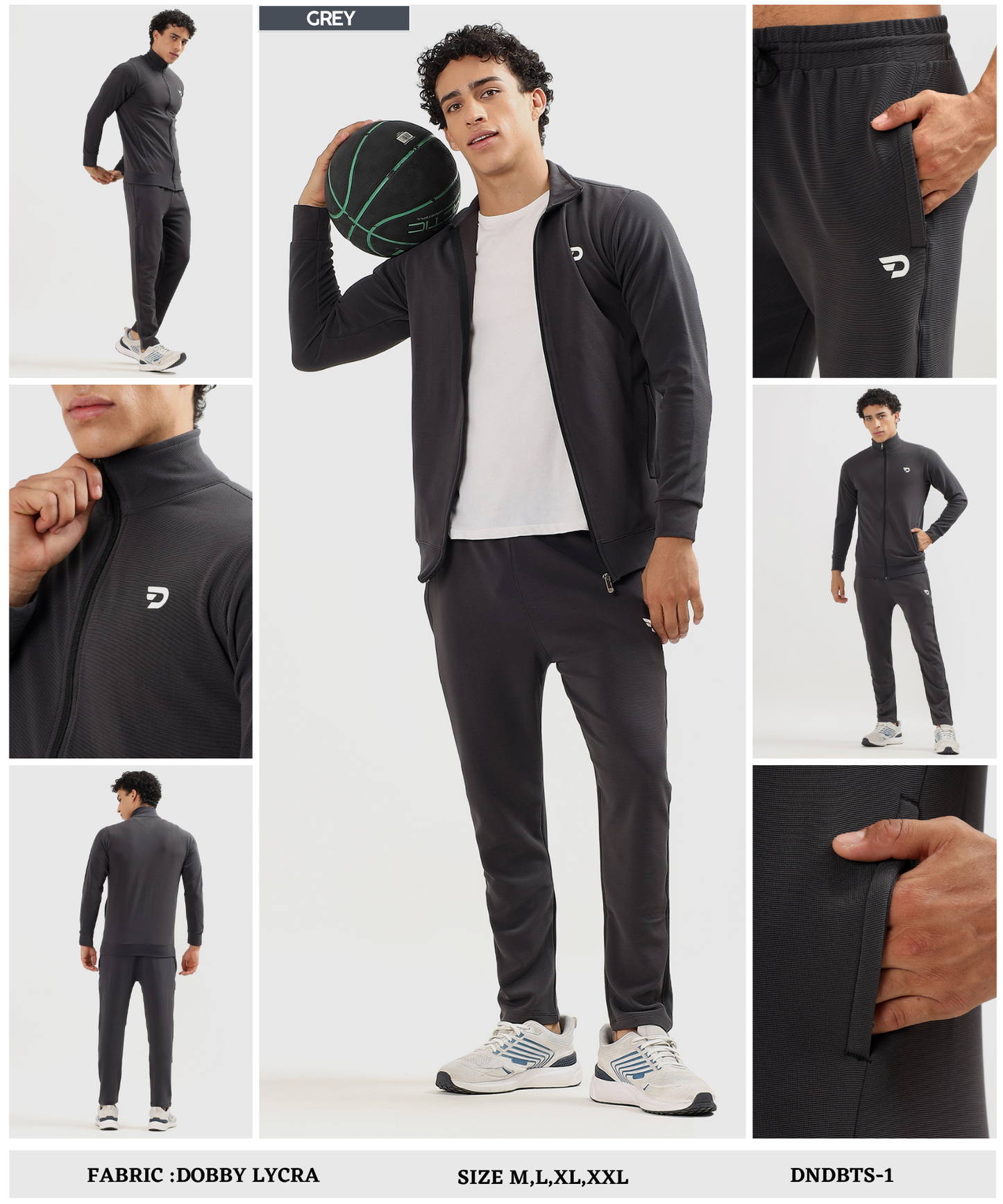 ProMotion Tracksuit – Imported Dobby Lycra | GSM 290
