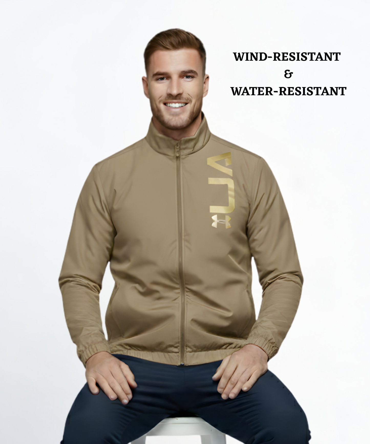 Imported Premium Feather Touch Windcheater Jackets With Inner Linning Fabric | 350 gsm | Regular Fit