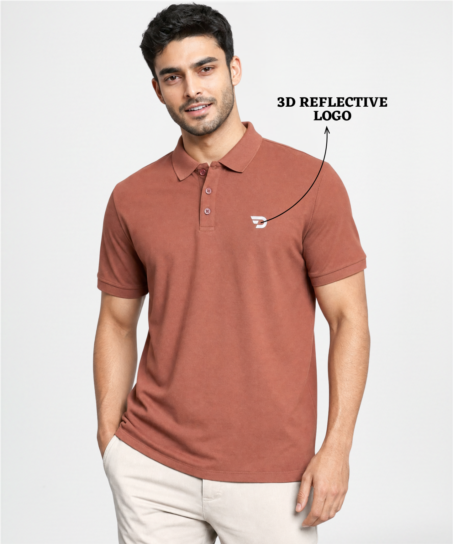 Premium Cotton Feel Plain Polo T-Shirt for Men | 200 GSM | Regular Fit