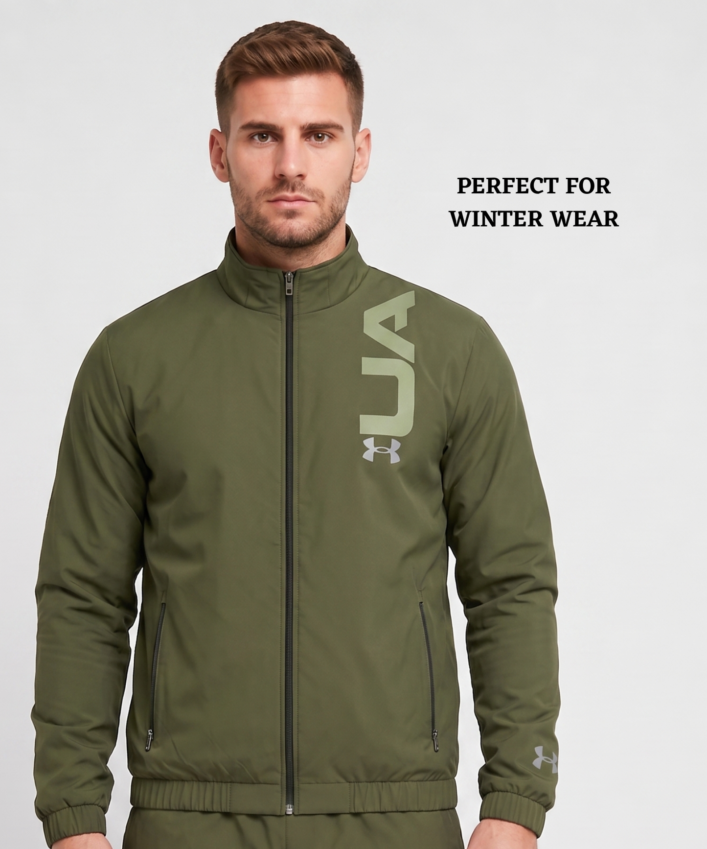 Imported Premium Feather Touch Windcheater Jackets With Inner Linning Fabric | 350 gsm | Regular Fit
