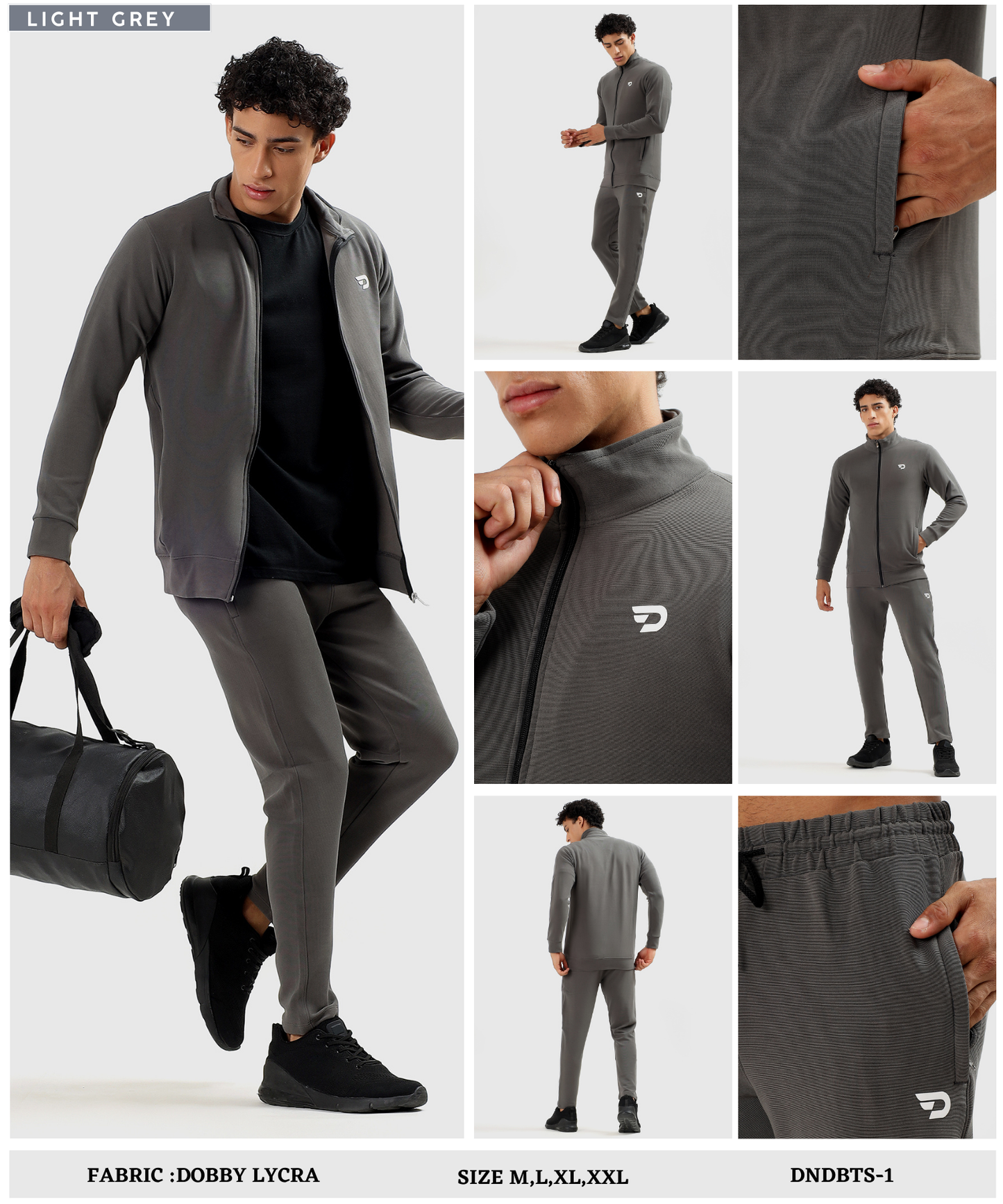ProMotion Tracksuit – Imported Dobby Lycra | GSM 290