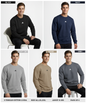 Premium Quality 3 Thread Cotton Lycra Sweatshirt (GSM 350)