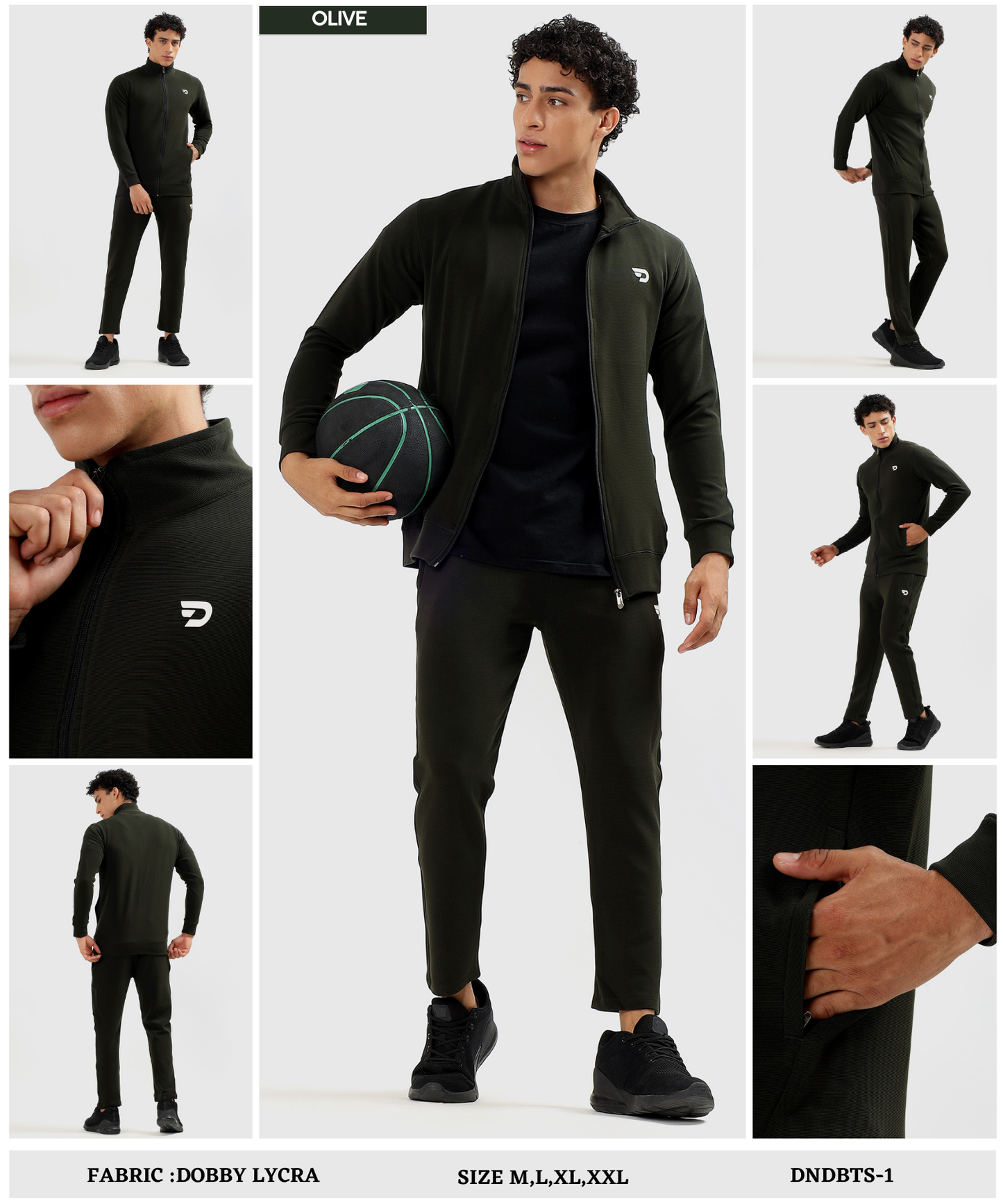 ProMotion Tracksuit – Imported Dobby Lycra | GSM 290