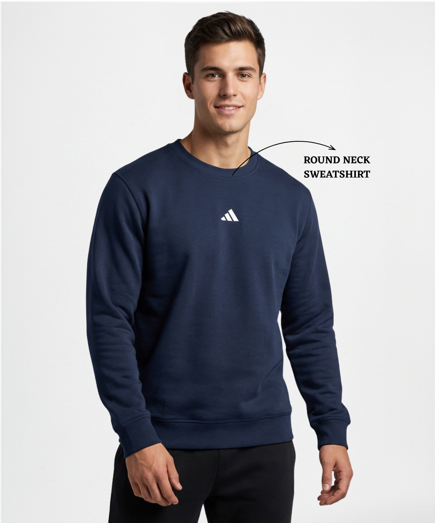 Premium Quality 3 Thread Cotton Lycra Sweatshirt (GSM 350)