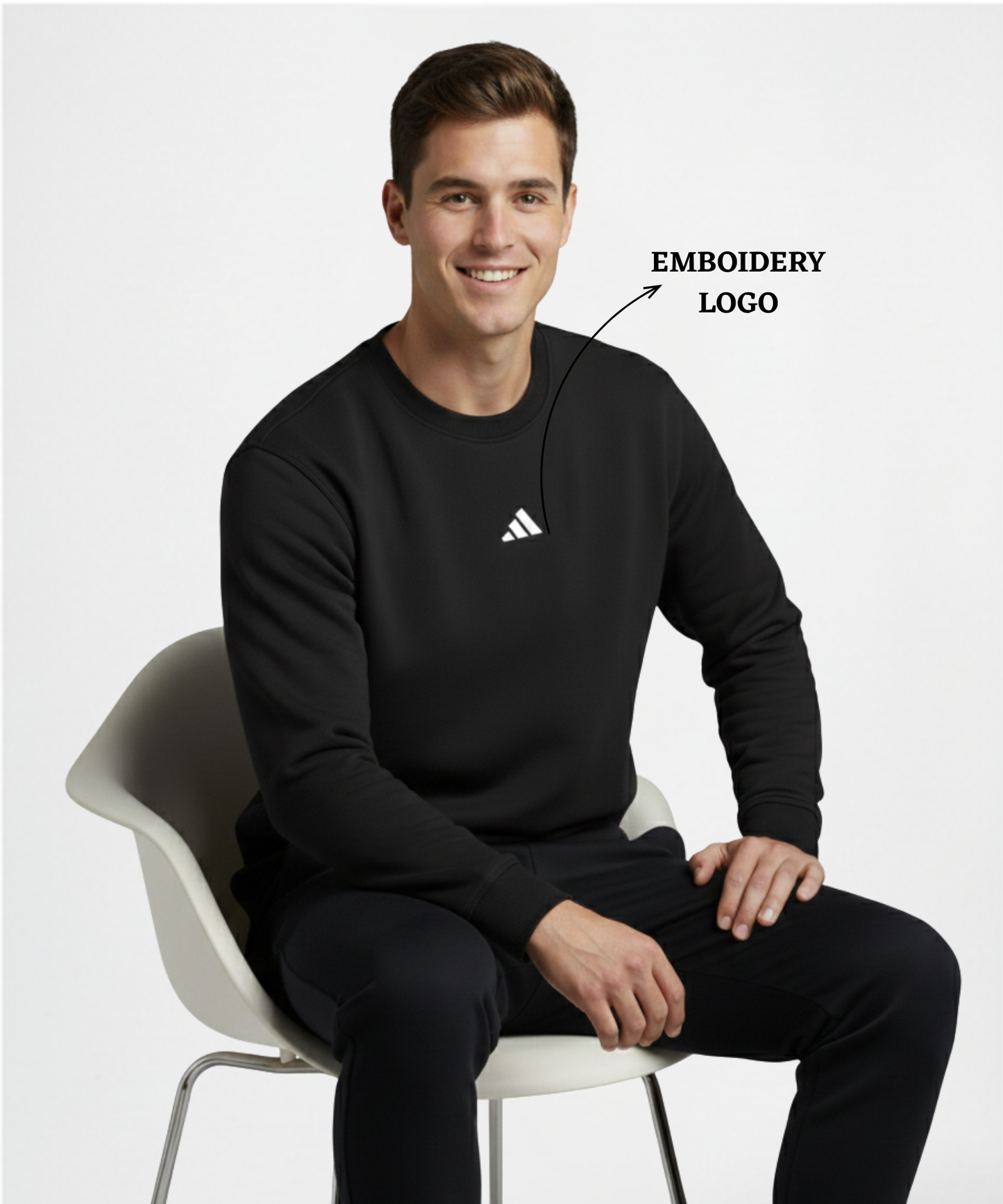 Premium Quality 3 Thread Cotton Lycra Sweatshirt (GSM 350)