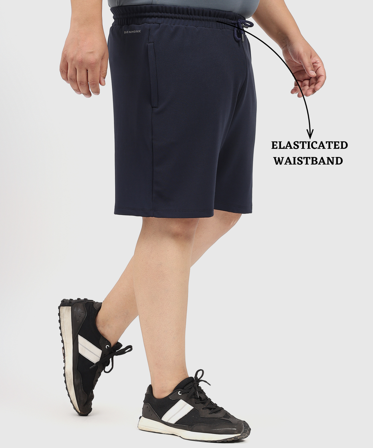 Maxmotion Shorts - Imported Dobby Lycra Plus Size Shorts | GSM 250 | Regular Fit