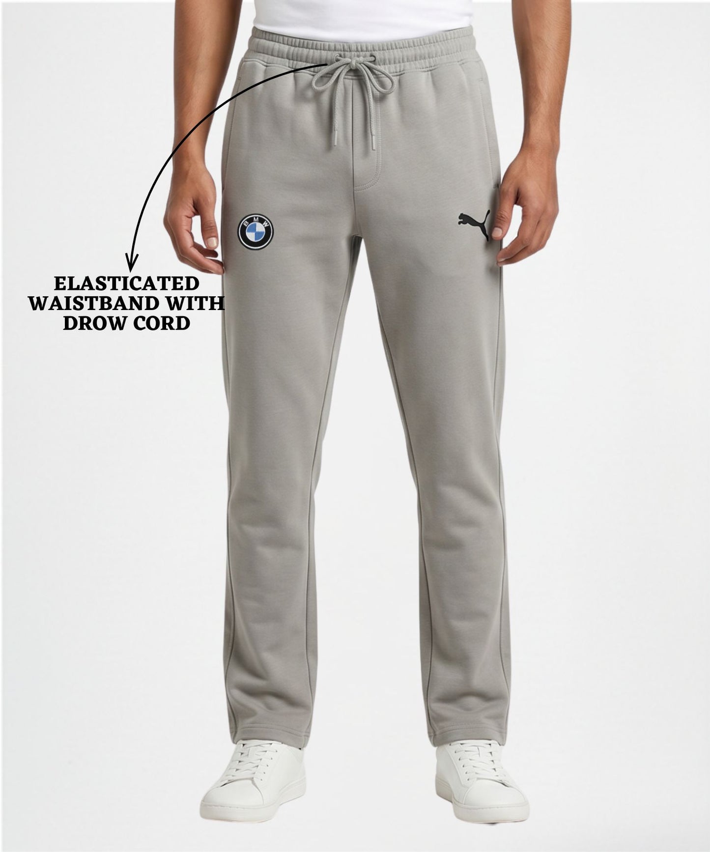 Premium Quality 100% Cotton Trackpant (GSM 265)| Dual Side Emboidery