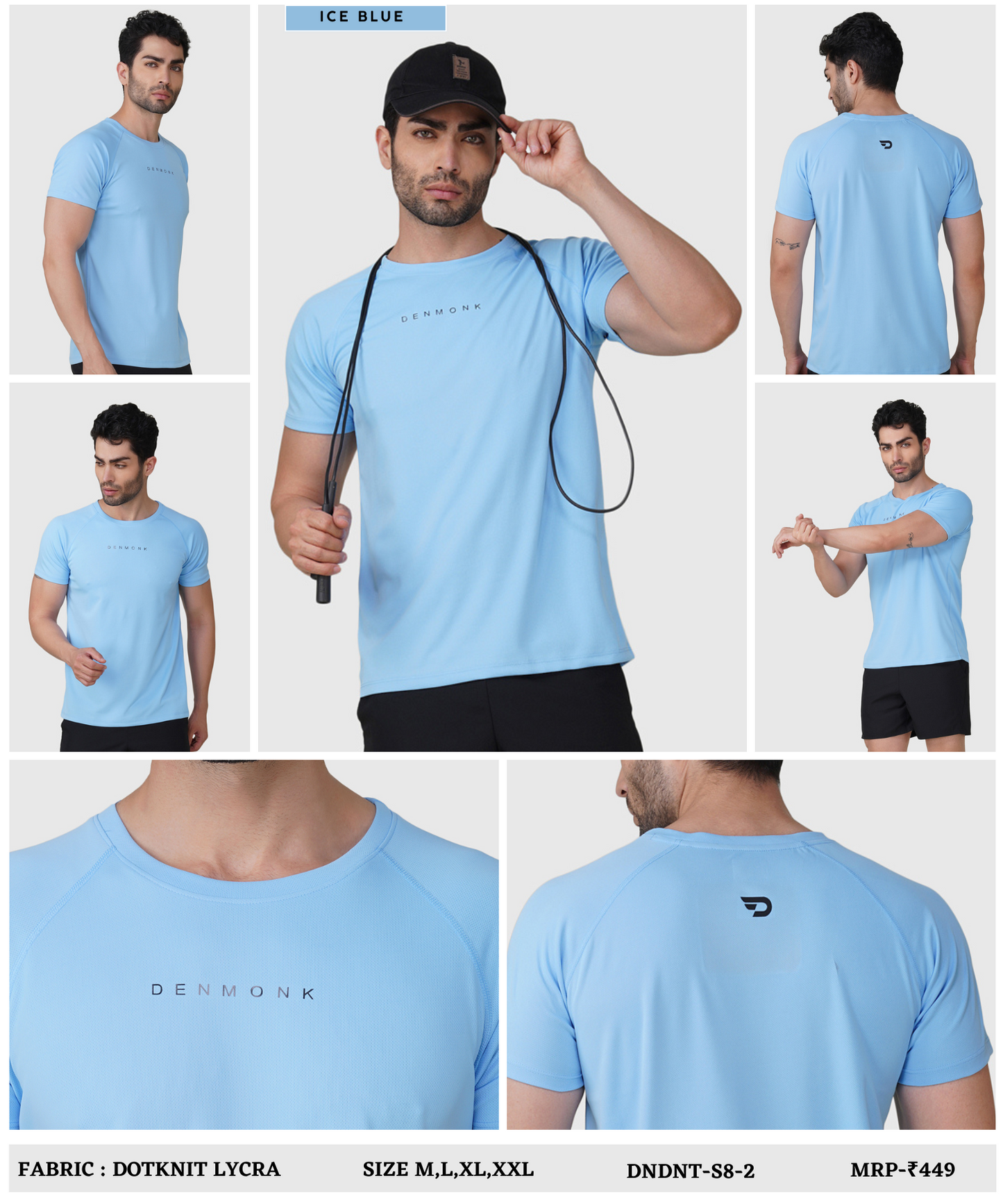 Dotknit Lycra T-Shirts