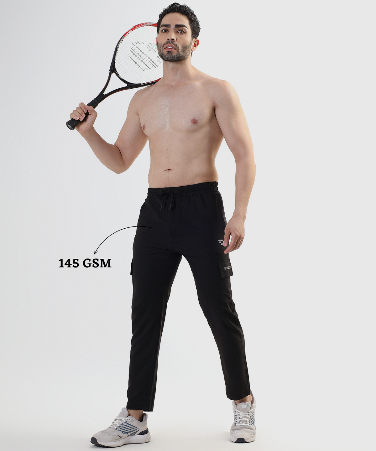 Cargo Style Trackpant – Imported Ns Parachute Lycra  | 145 GSM, 20% Lycra | Slim Fit
