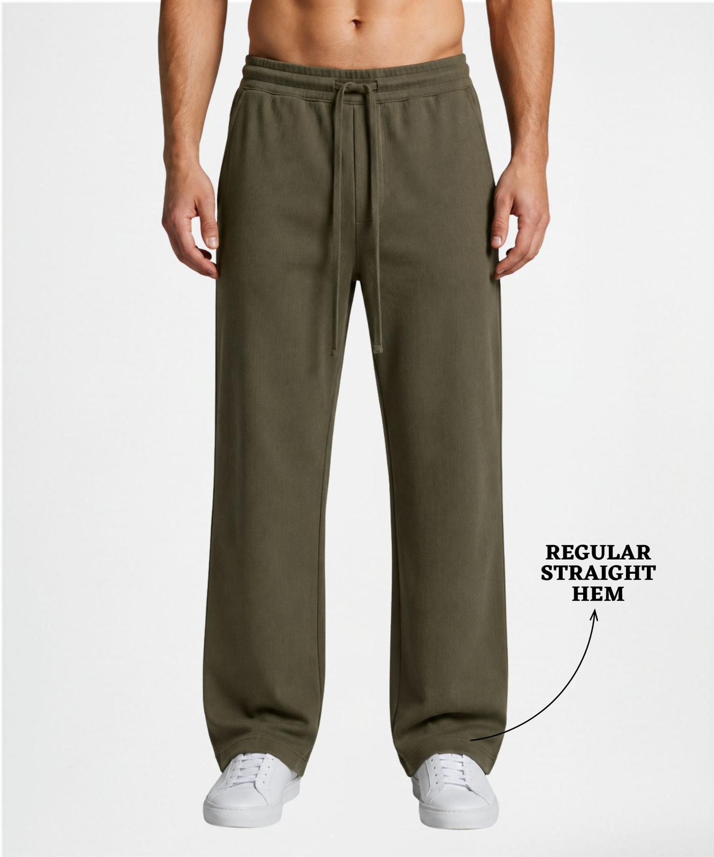 Premium Cotton Blend Lycra Straight Fit Trackpant for Men