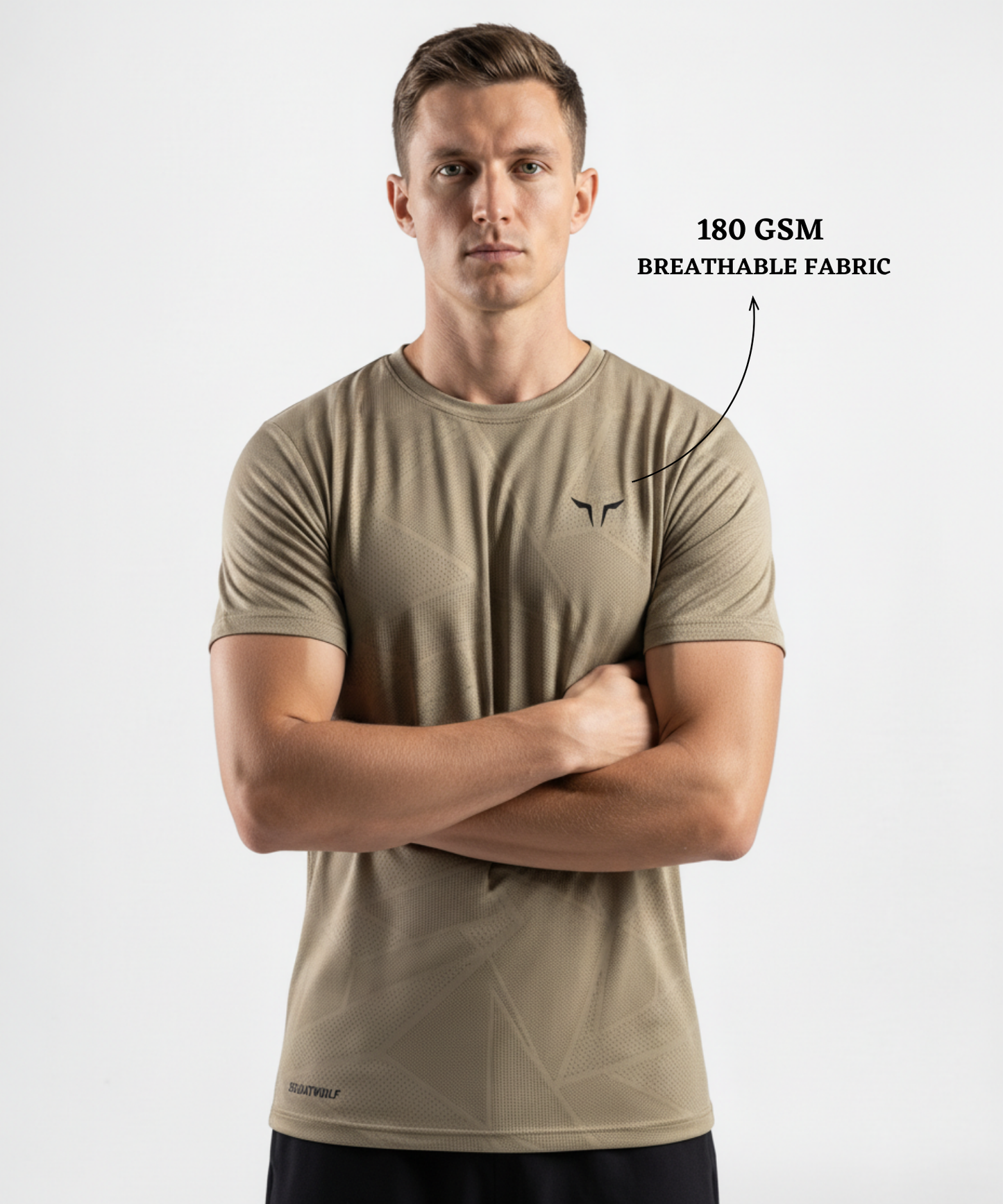 Imported Jacquard Lycra T-Shirts (GSM 180)