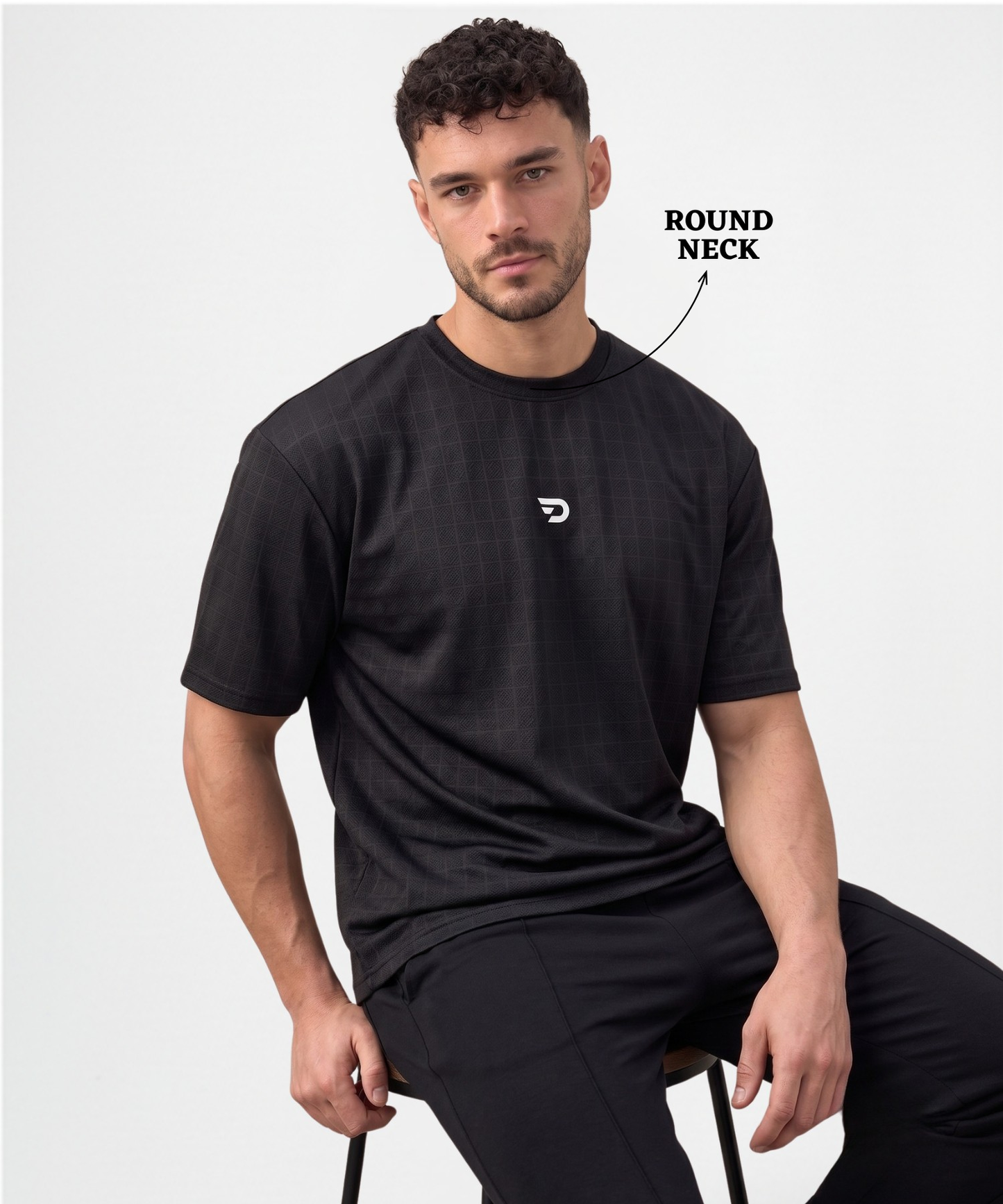 Imported Jacquard Lycra T-Shirts | 180 GSM | Oversized Fit