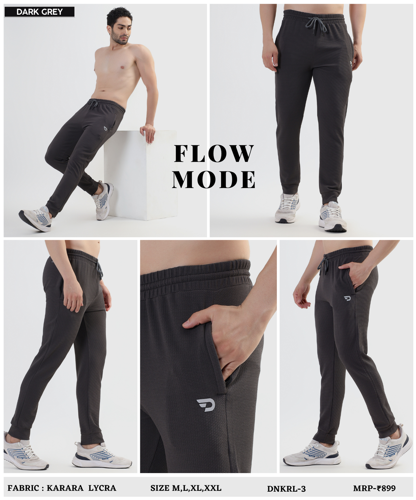 KararaFit Trackpant  – Imported Karara Lycra | 260 GSM