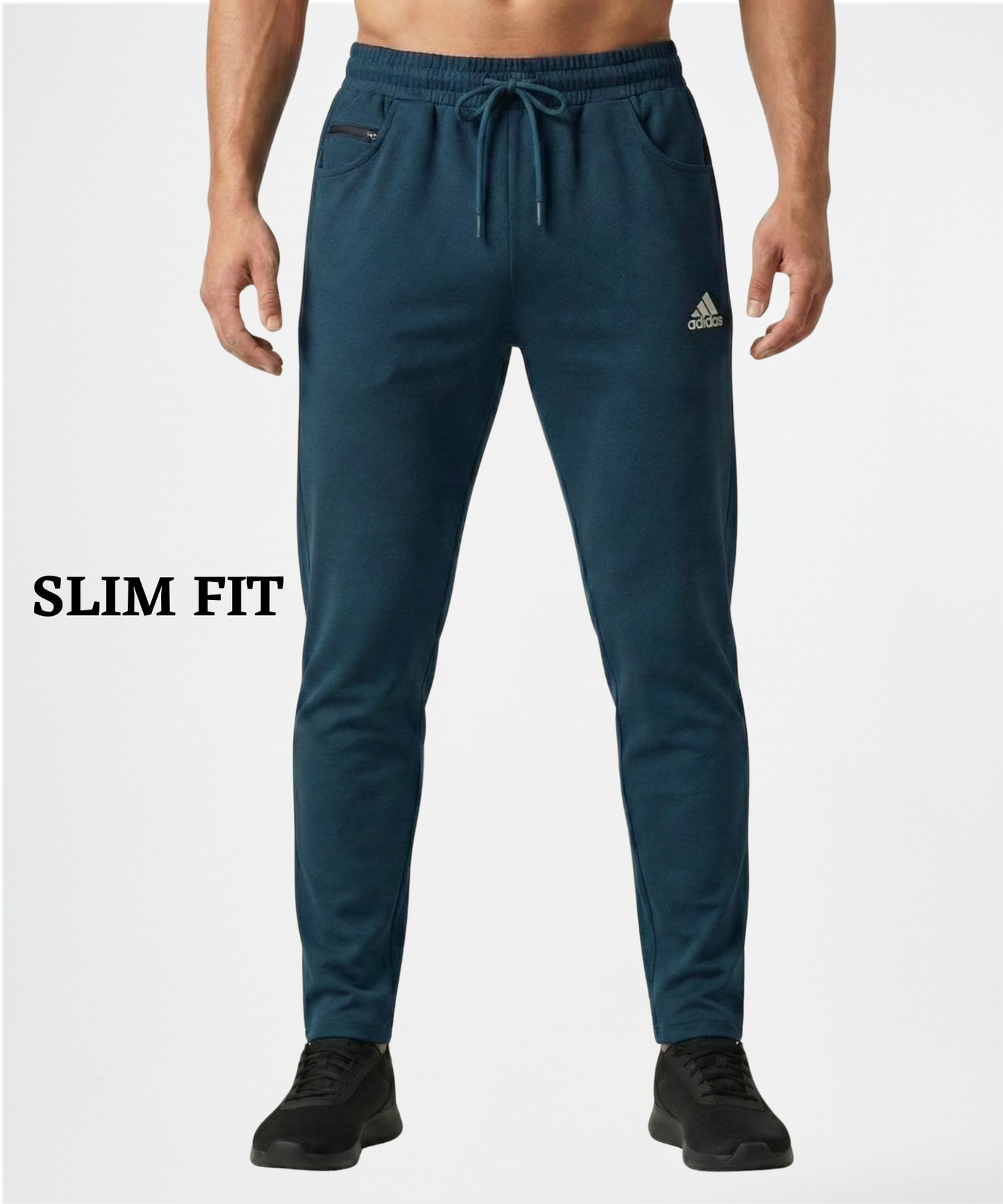 Imported Dobby Lycra Lower (GSM 250) | D-Pocket with Extra Coin Pocket