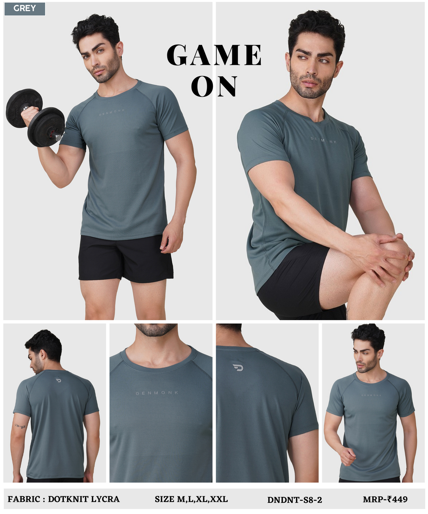 Dotknit Lycra T-Shirts