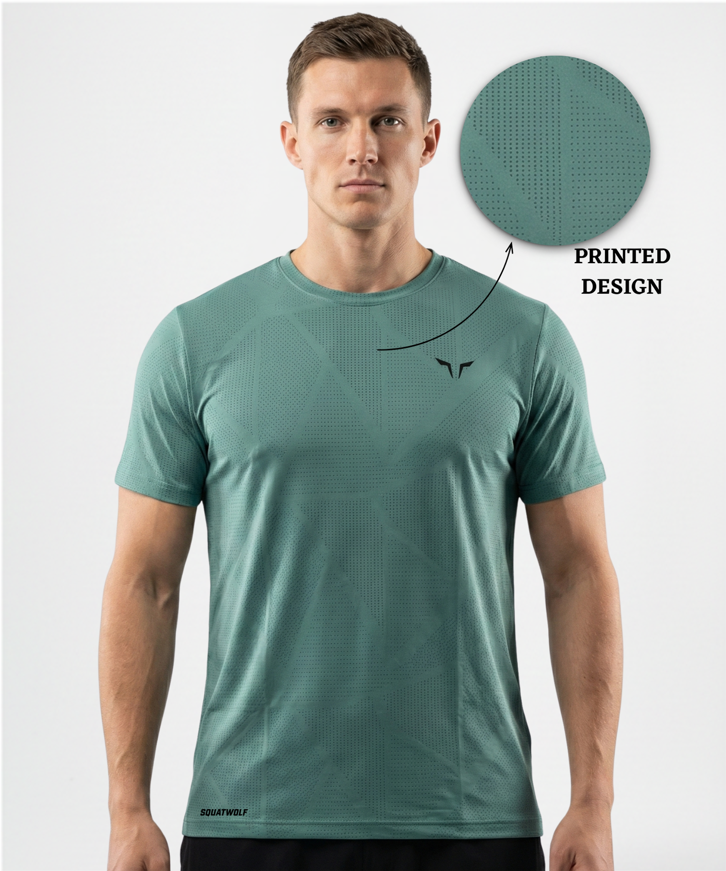 Imported Jacquard Lycra T-Shirts (GSM 180)
