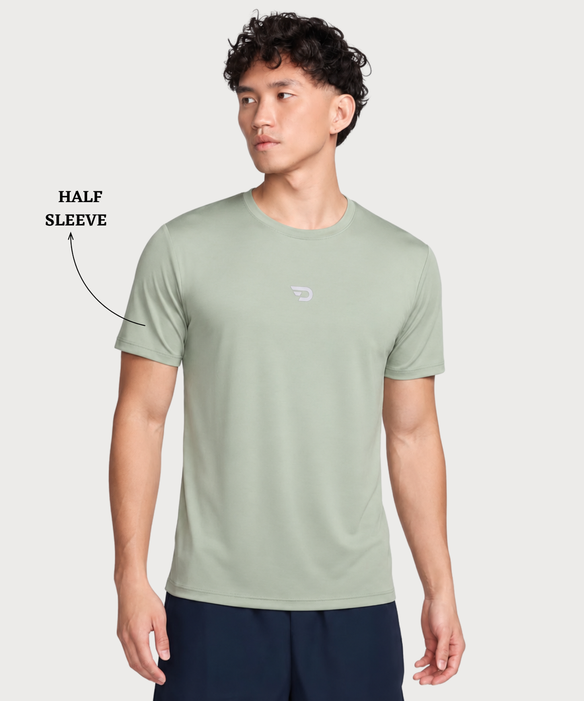 Denmonk Men's Imported Micro Aero Knit  Half Sleeve T-Shirt | 180 GSM | Regular Fit