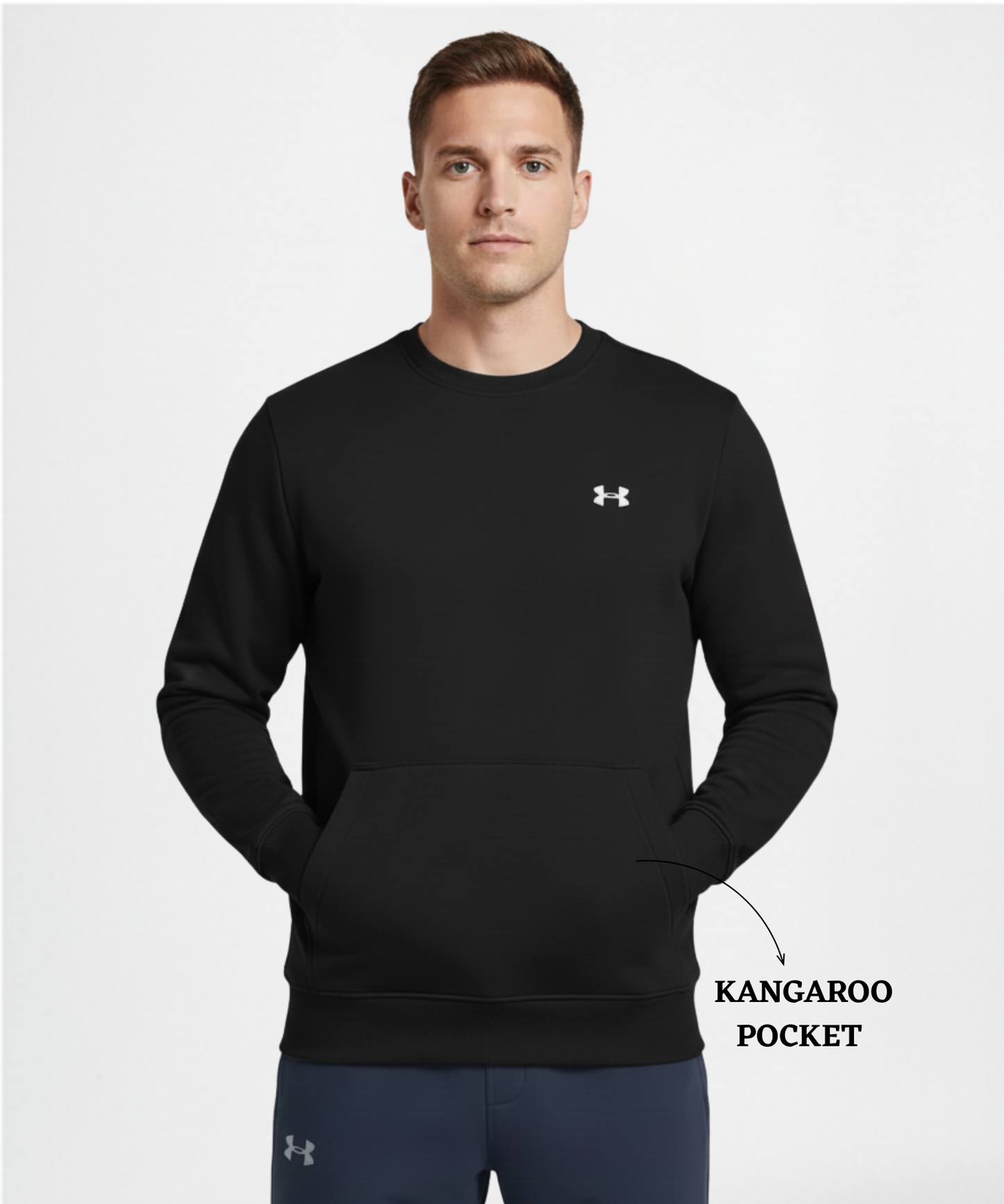 Imported Russian Fleece Lycra SweatShirts (GSM 350)