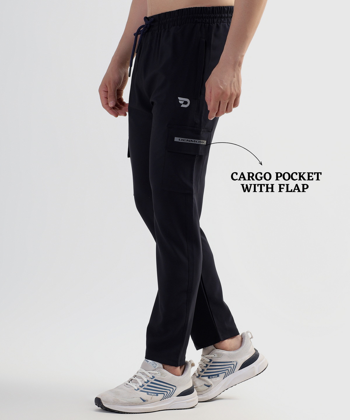 Cargo Style Trackpant – Imported Ns Parachute Lycra  | 145 GSM, 20% Lycra | Slim Fit