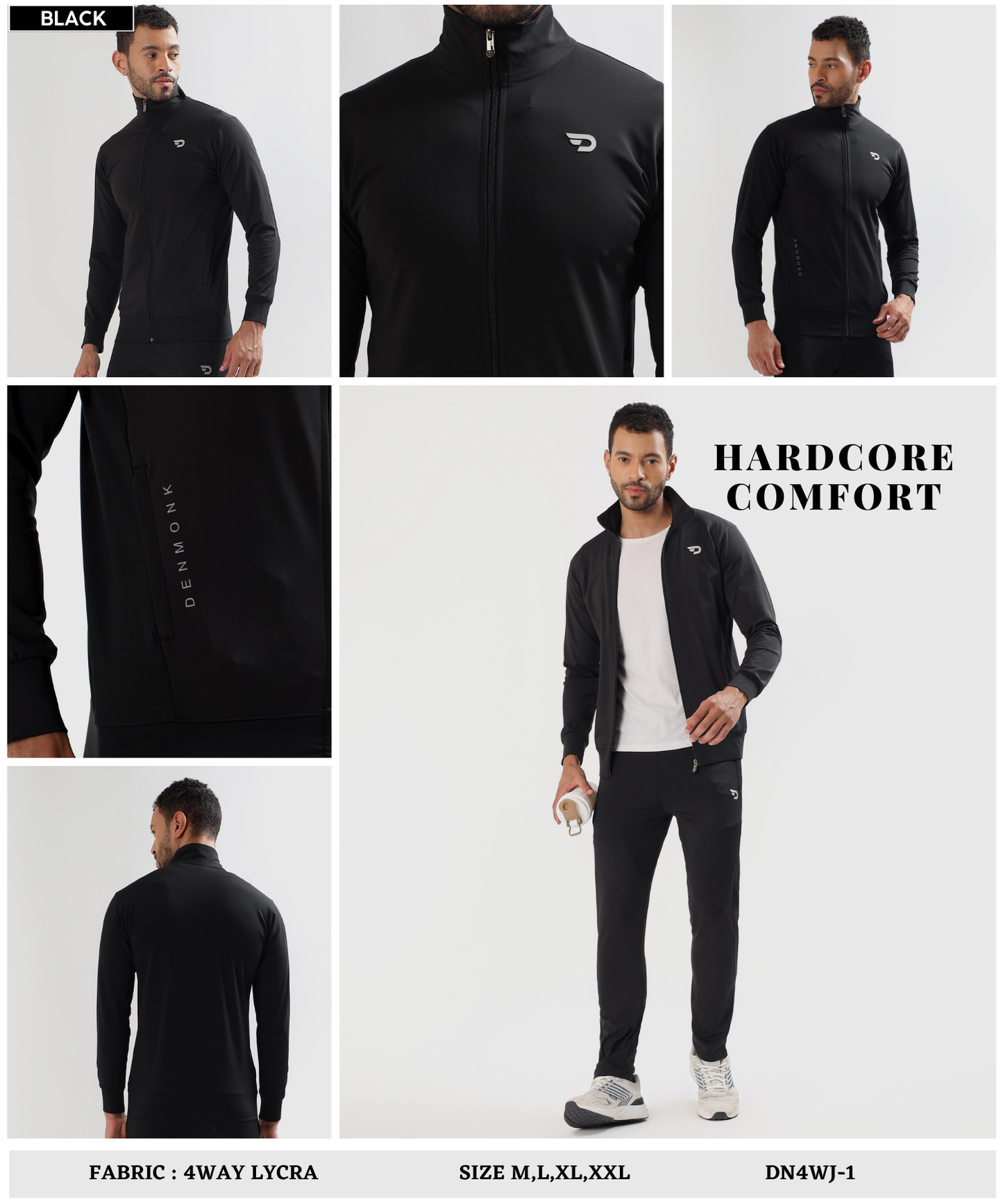 Performance Jacket - Imported 4way Lycra (GSM 290)