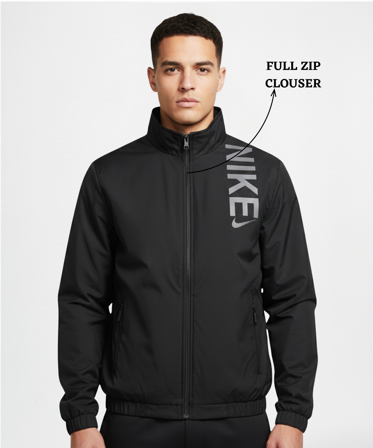 Imported Premium Feather Touch Windcheater Jackets With Inner Linning Fabric | 350 gsm | Regular Fit
