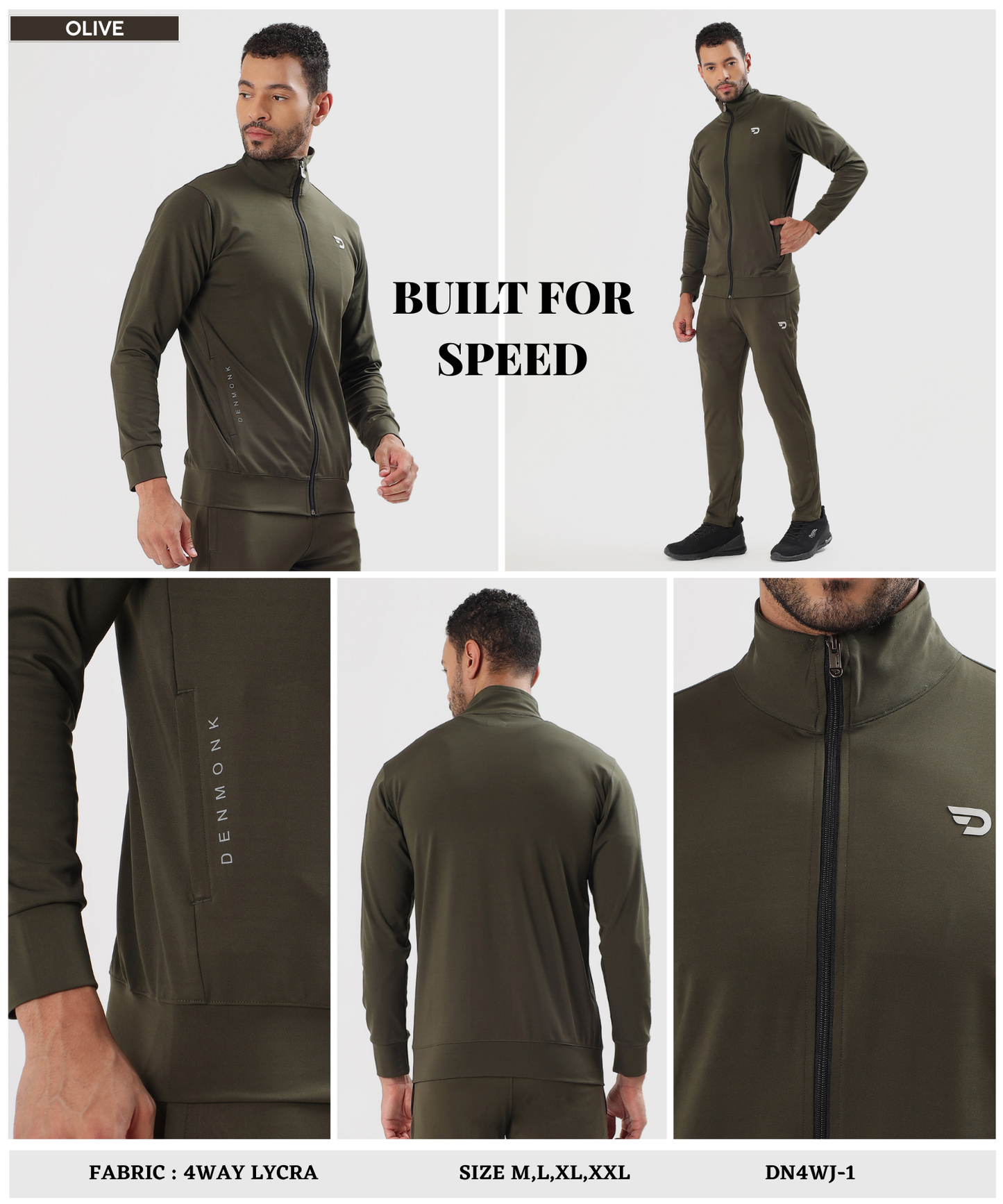 Performance Jacket - Imported 4way Lycra (GSM 290)