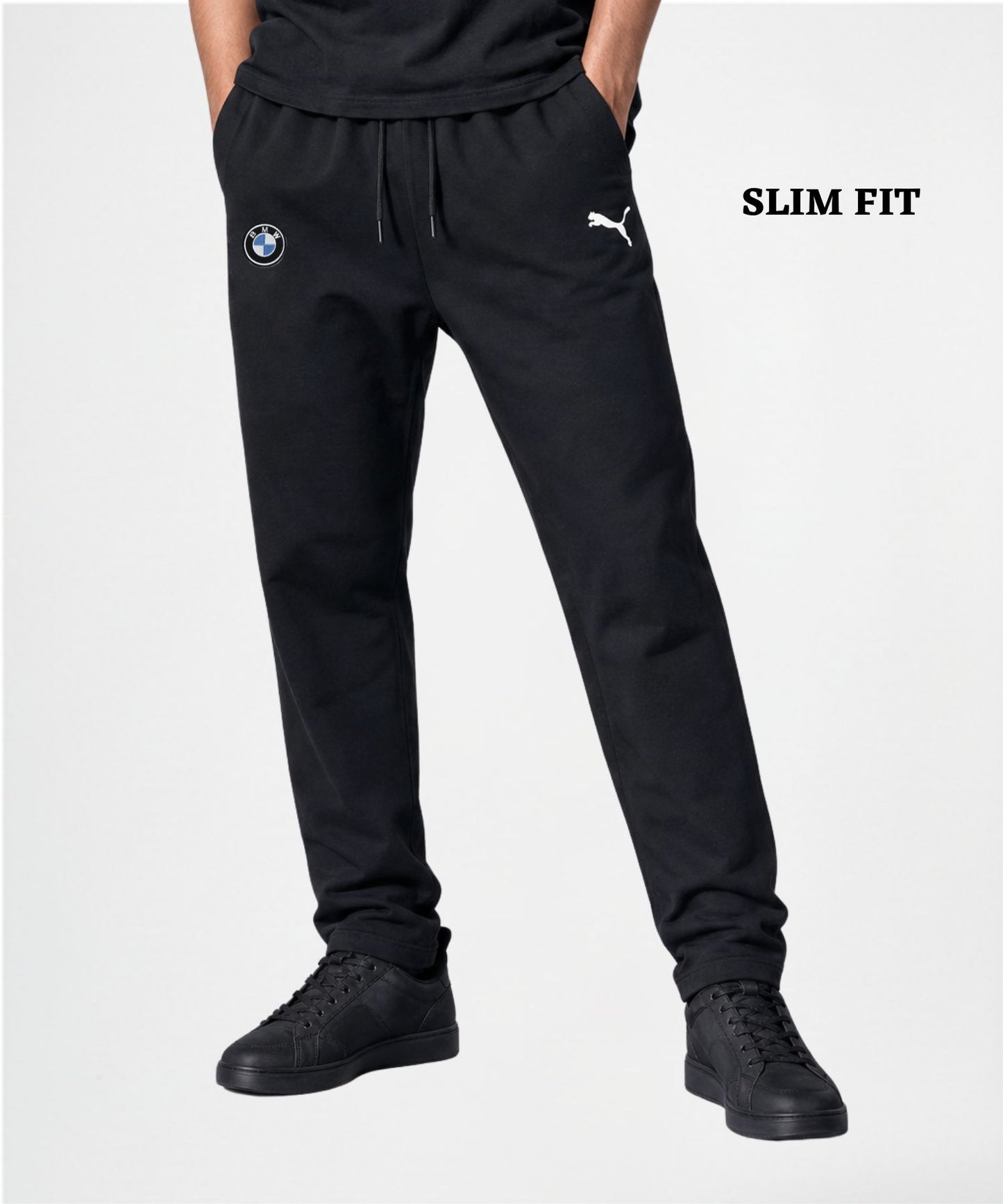Premium Quality 100% Cotton Trackpant (GSM 265)| Dual Side Emboidery