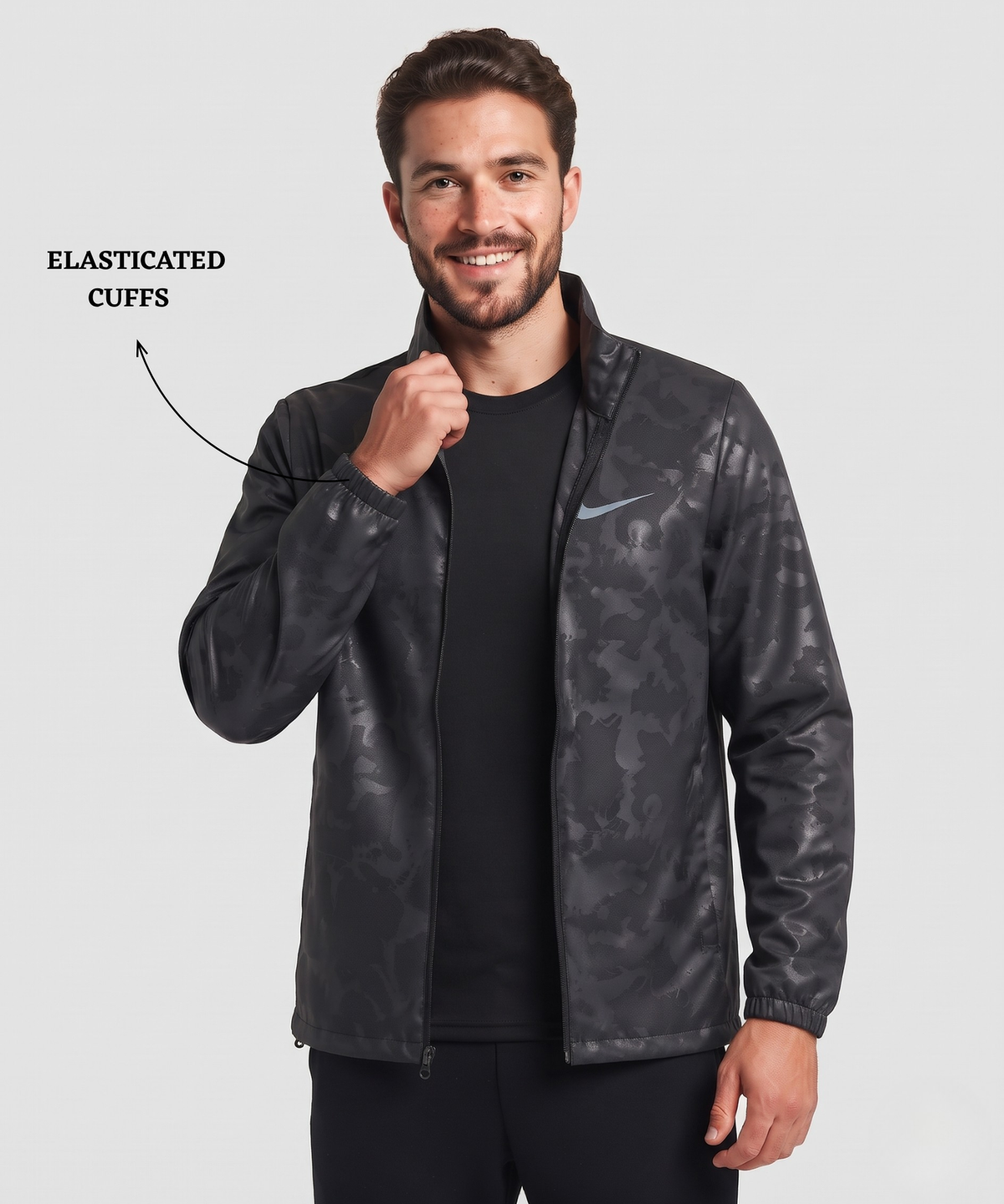 Imported Premium Quality TPU Embossed Windcheater With Inner Lining | GSM 350 | Regular Fit